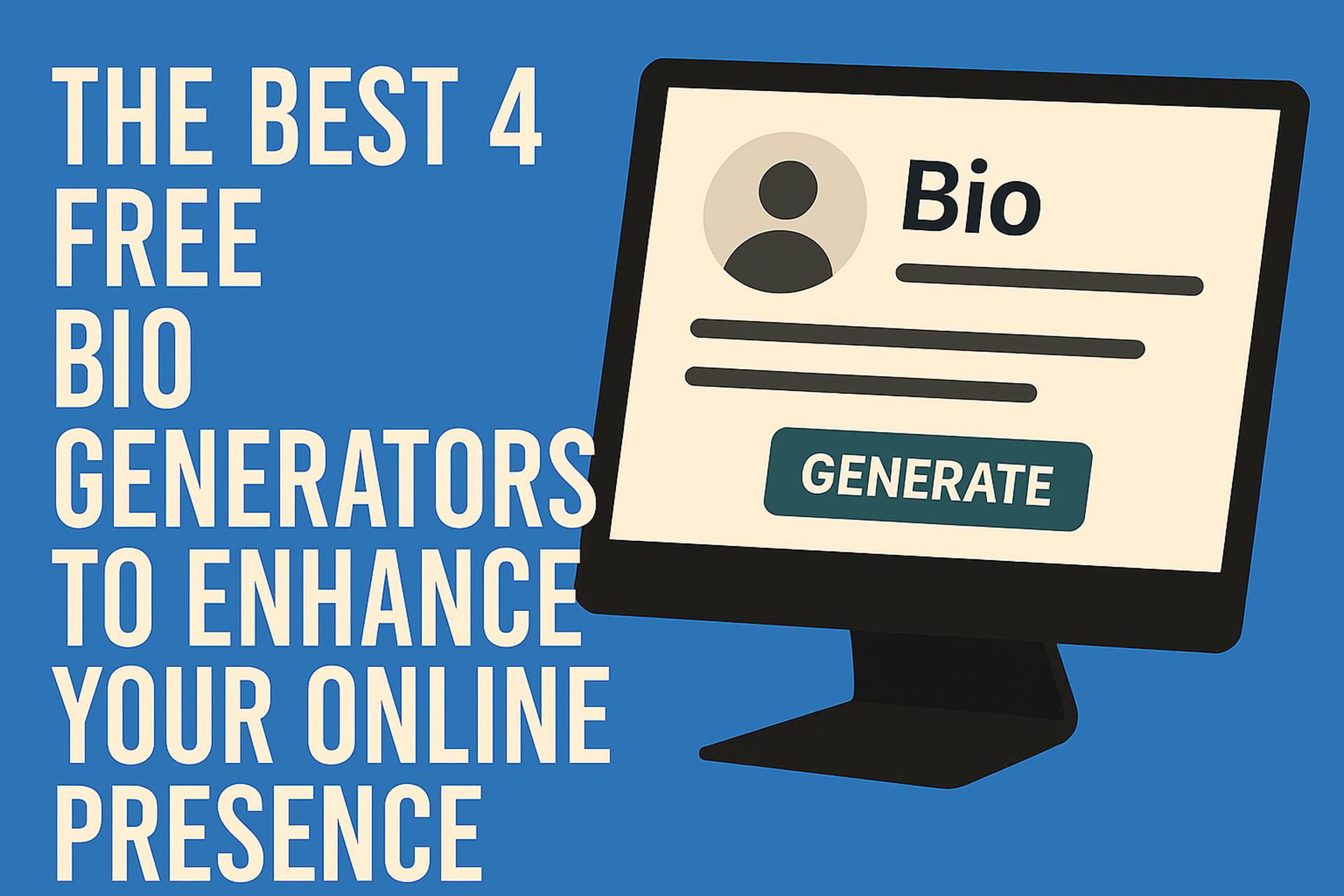The Best 6 Free Bio Generators to Enhance Your Online Presence